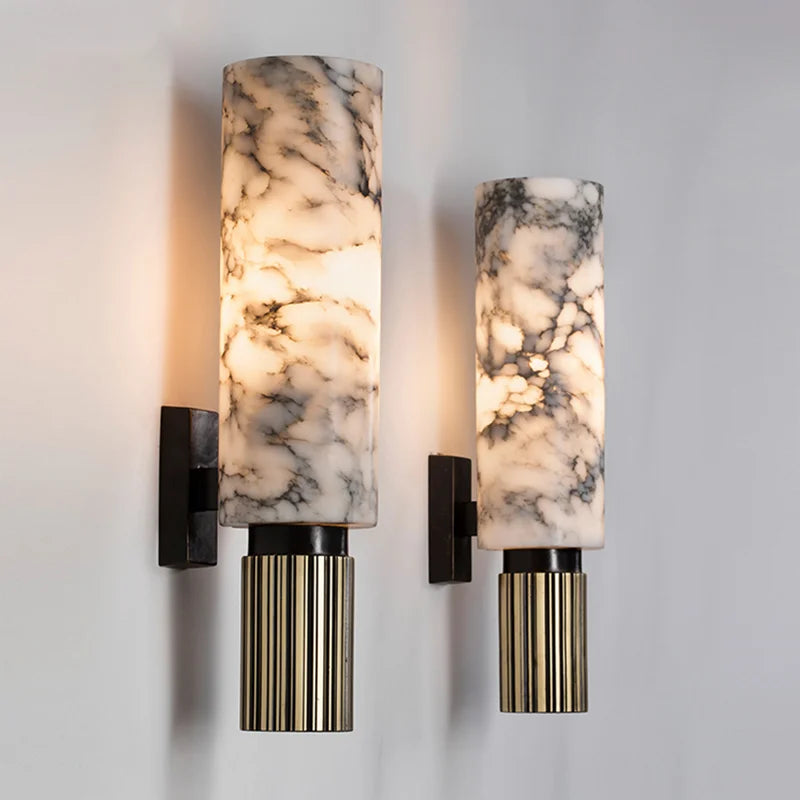LuxeMarble - Marmoriseinävalaisin
