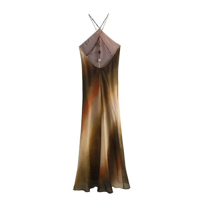Robe Bohème Coucher de Soleil