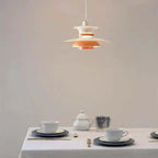 Morandi moderní LED závěsná lampa s odstínem