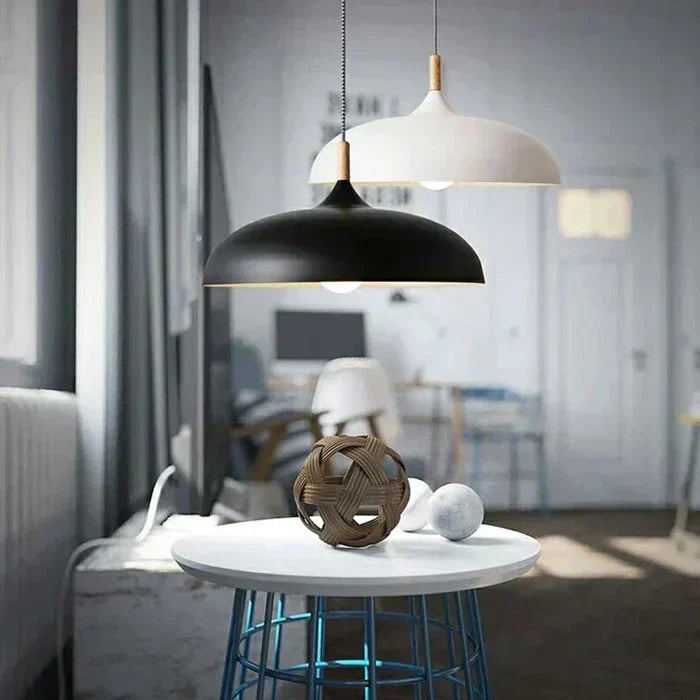 Lampada da soffitto in quercia scandinava - ScandiLuxe