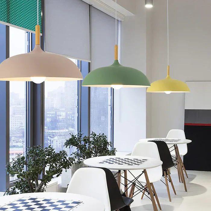 Lampada da soffitto in quercia scandinava - ScandiLuxe