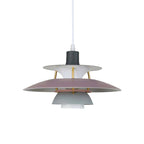 Morandi moderní LED závěsná lampa s odstínem