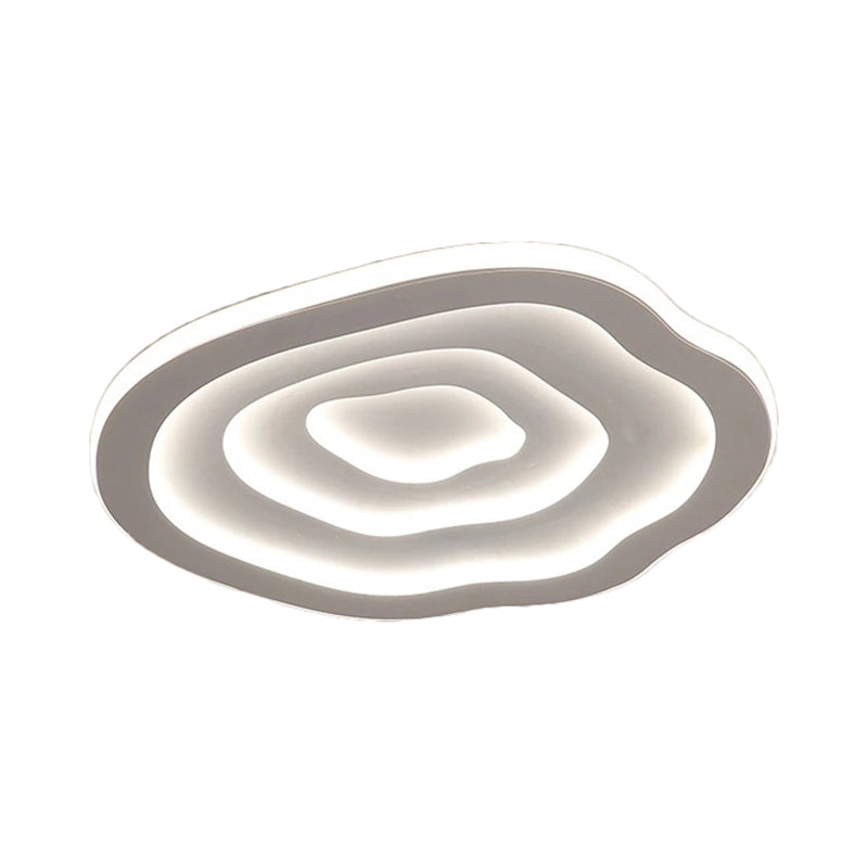 Lampada da soffitto in acrilico con luce LED calda e bianca - Auralis