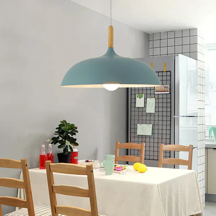Lampada da soffitto in quercia scandinava - ScandiLuxe