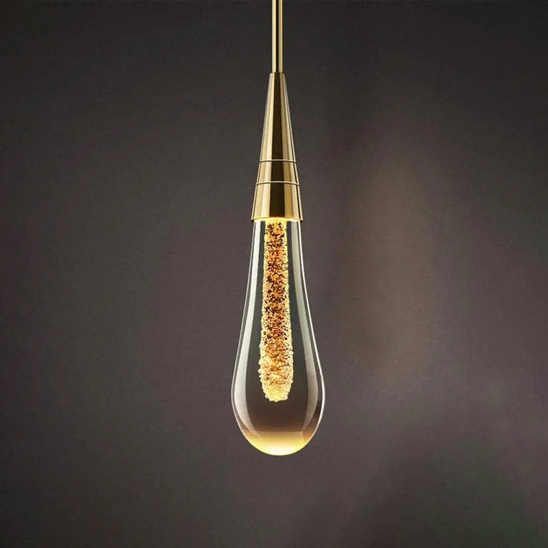 Lampada da parete a forma di goccia con luce calda - Solena