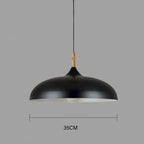 Lampada da soffitto in quercia scandinava - ScandiLuxe