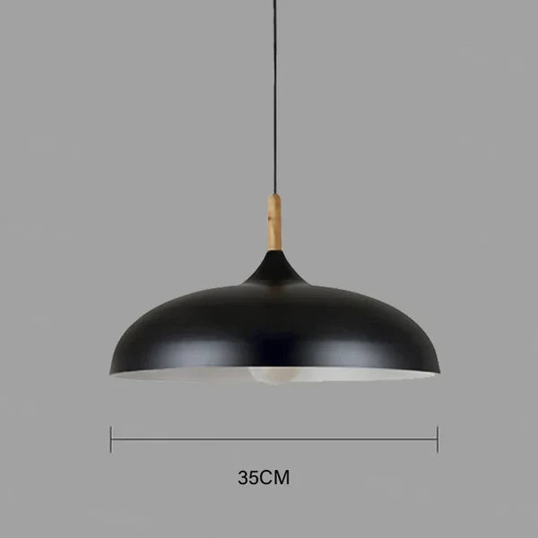 Lampada da soffitto in quercia scandinava - ScandiLuxe