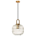 Marisol Vintage Glass Pendant Lights In Art Deco Style
