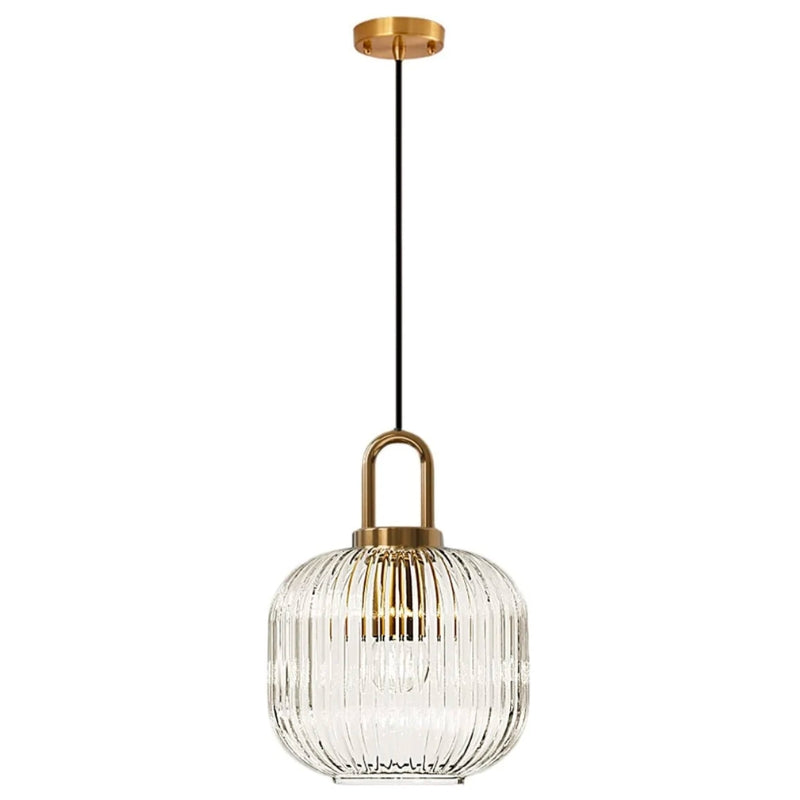 Marisol Vintage Glass Pendant Lights In Art Deco Style