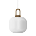 Marisol Vintage Glass Pendant Lights In Art Deco Style
