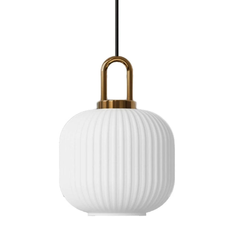 Marisol Vintage Glass Pendant Lights In Art Deco Style