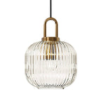 Marisol Vintage Glass Pendant Lights In Art Deco Style
