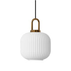 Marisol Vintage Glass Pendant Lights In Art Deco Style