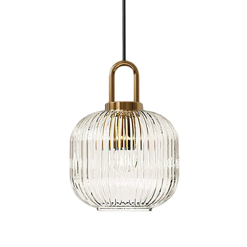Marisol Vintage Glass Pendant Lights In Art Deco Style