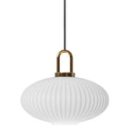 Marisol Vintage Glass Pendant Lights In Art Deco Style
