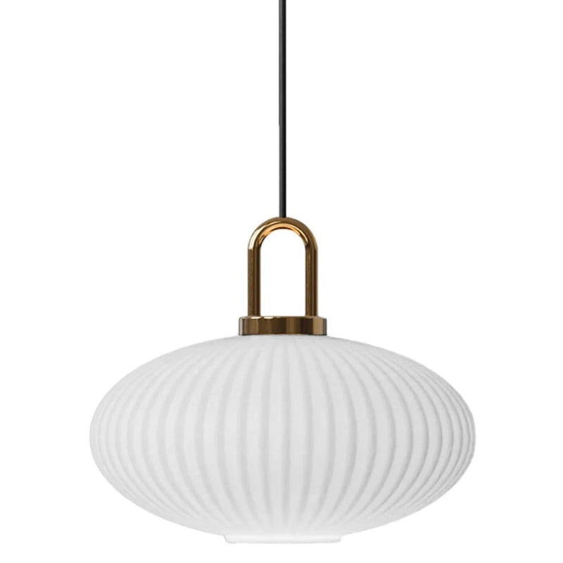 Marisol Vintage Glass Pendant Lights In Art Deco Style