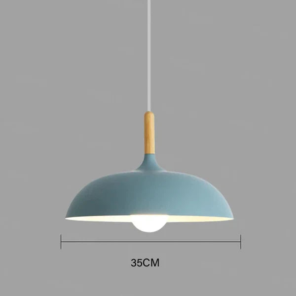 Lampada da soffitto in quercia scandinava - ScandiLuxe