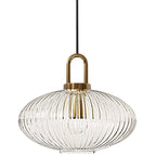 Marisol Vintage Glass Pendant Lights In Art Deco Style