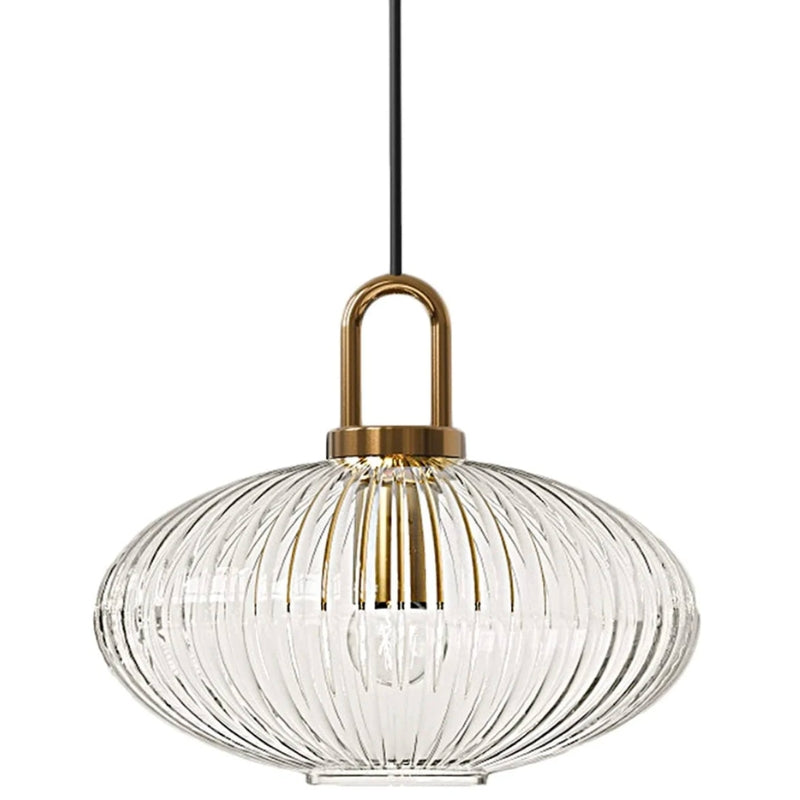 Marisol Vintage Glass Pendant Lights In Art Deco Style