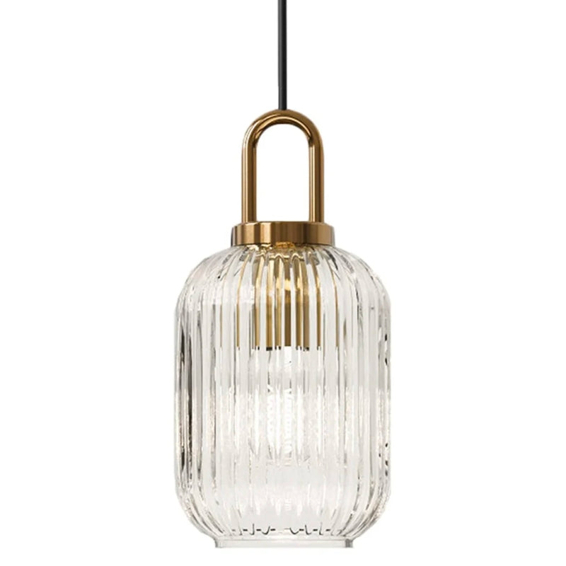 Marisol Vintage Glass Pendant Lights In Art Deco Style