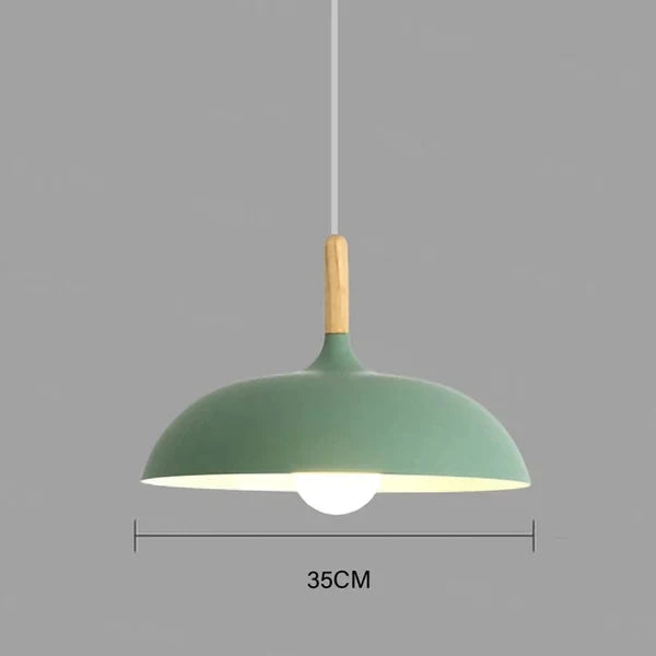 Lampada da soffitto in quercia scandinava - ScandiLuxe