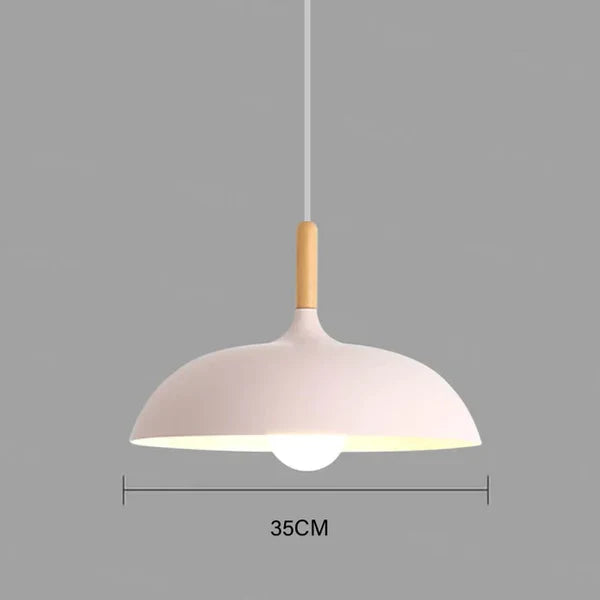 Lampada da soffitto in quercia scandinava - ScandiLuxe