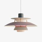 Morandi moderní LED závěsná lampa s odstínem