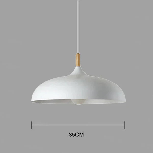 Lampada da soffitto in quercia scandinava - ScandiLuxe