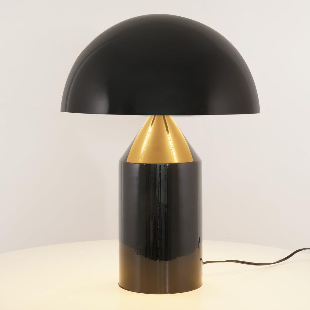 Stolní lampa Atollo z kovu