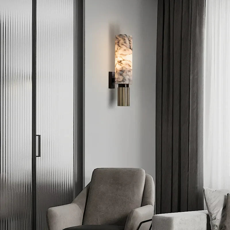 LuxeMarble - Marble wall light