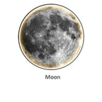 LunaLux - LED měsíční nástěnná lampa