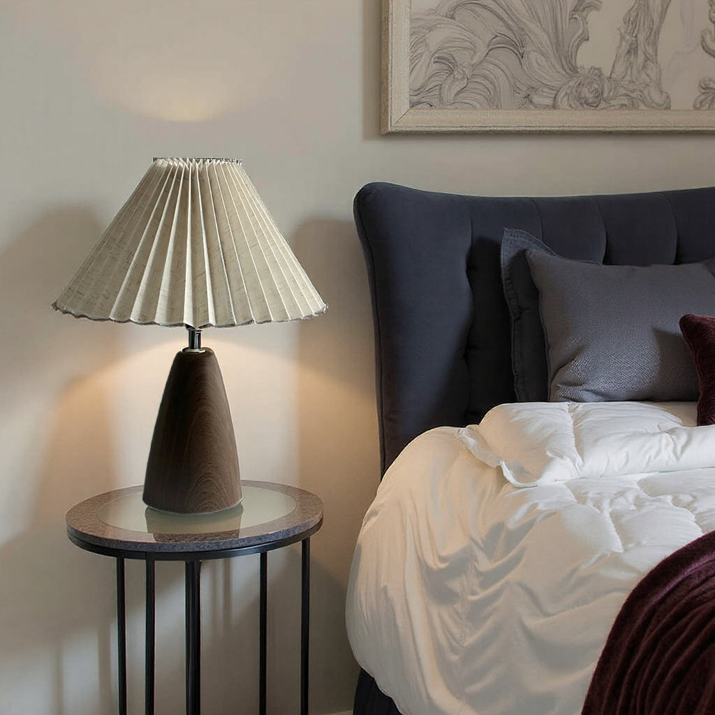 Vellina - Beza linen table lamp
