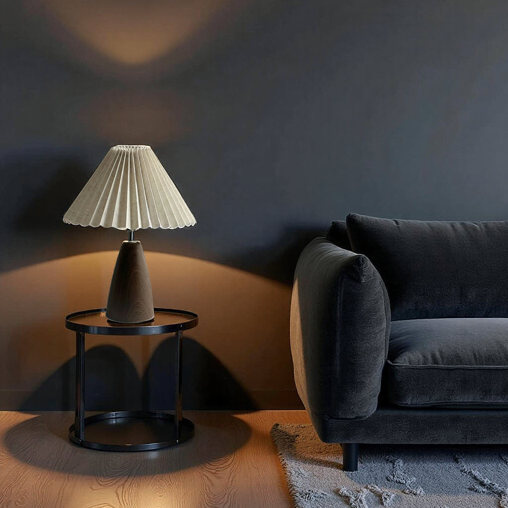 Vellina - Beza linen table lamp