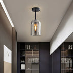 Vellina - Glass Vintage LED ceiling lamp