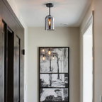 Vellina - Glass Vintage LED ceiling lamp