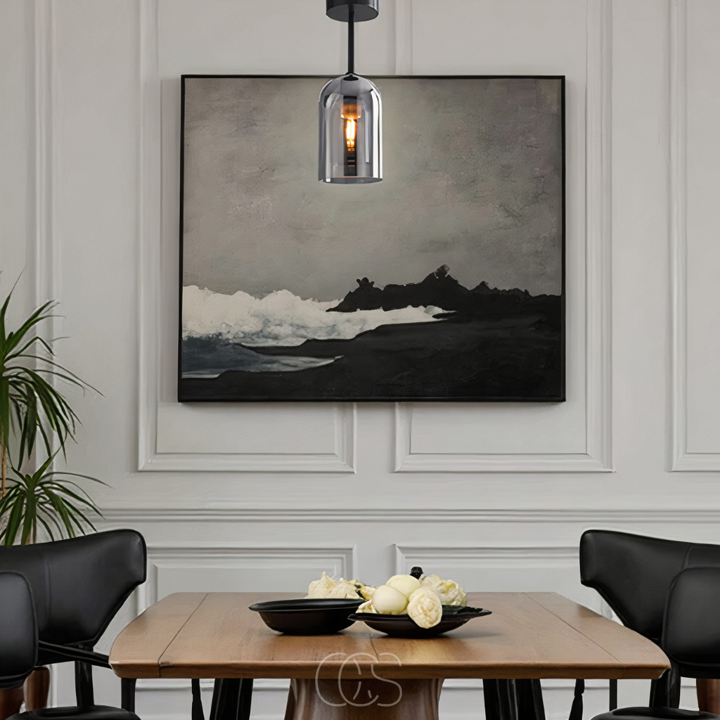 Vellina - Glass Vintage LED ceiling lamp