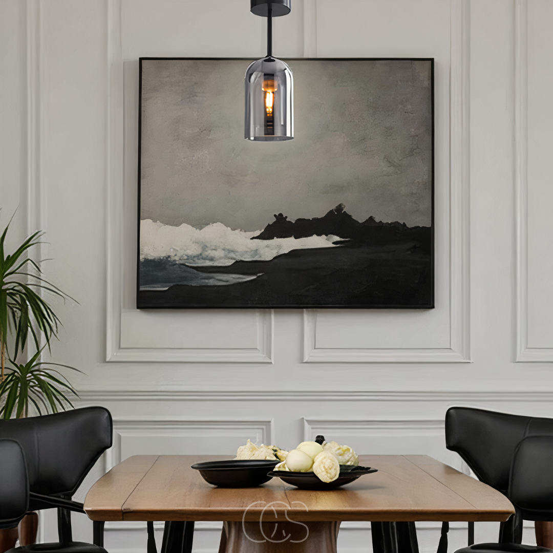 Vellina - Glass Vintage LED ceiling lamp