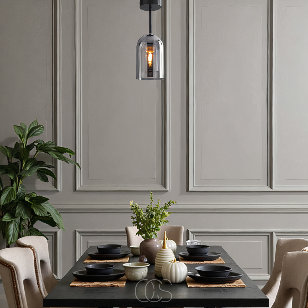 Vellina - Glass Vintage LED ceiling lamp