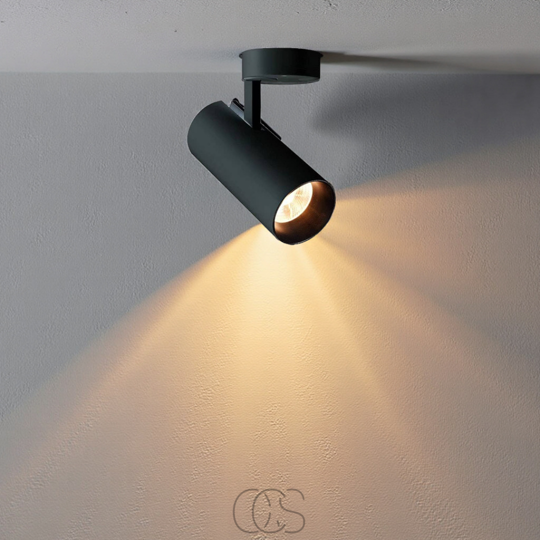 Vellina - LED Ceiling Spot Single - sleek design, focused light