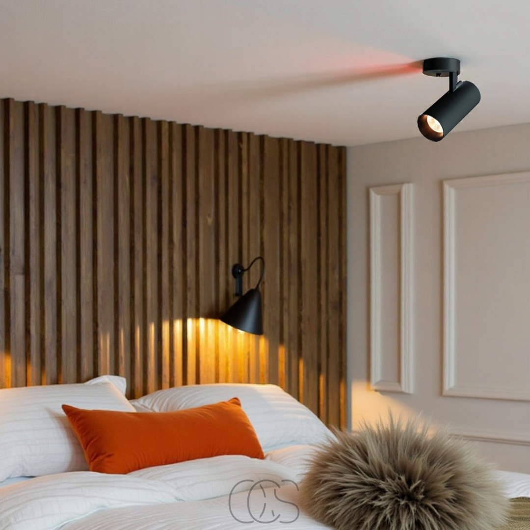 Vellina - LED Ceiling Spot Single - sleek design, focused light
