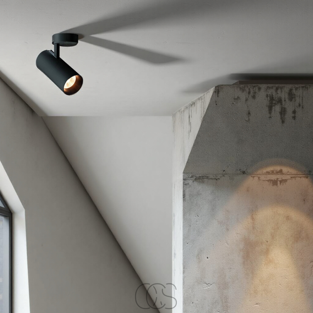 Vellina - LED Ceiling Spot Single - sleek design, focused light