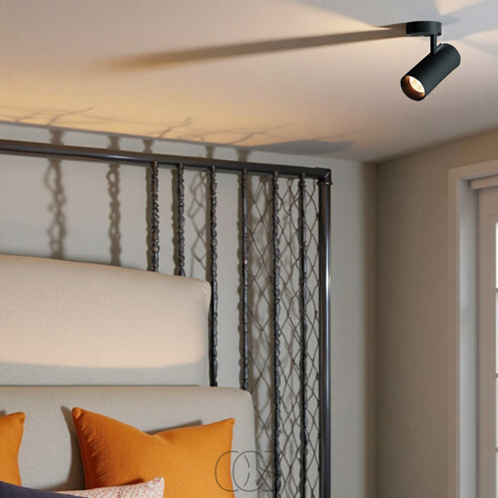 Vellina - LED Ceiling Spot Single - sleek design, focused light