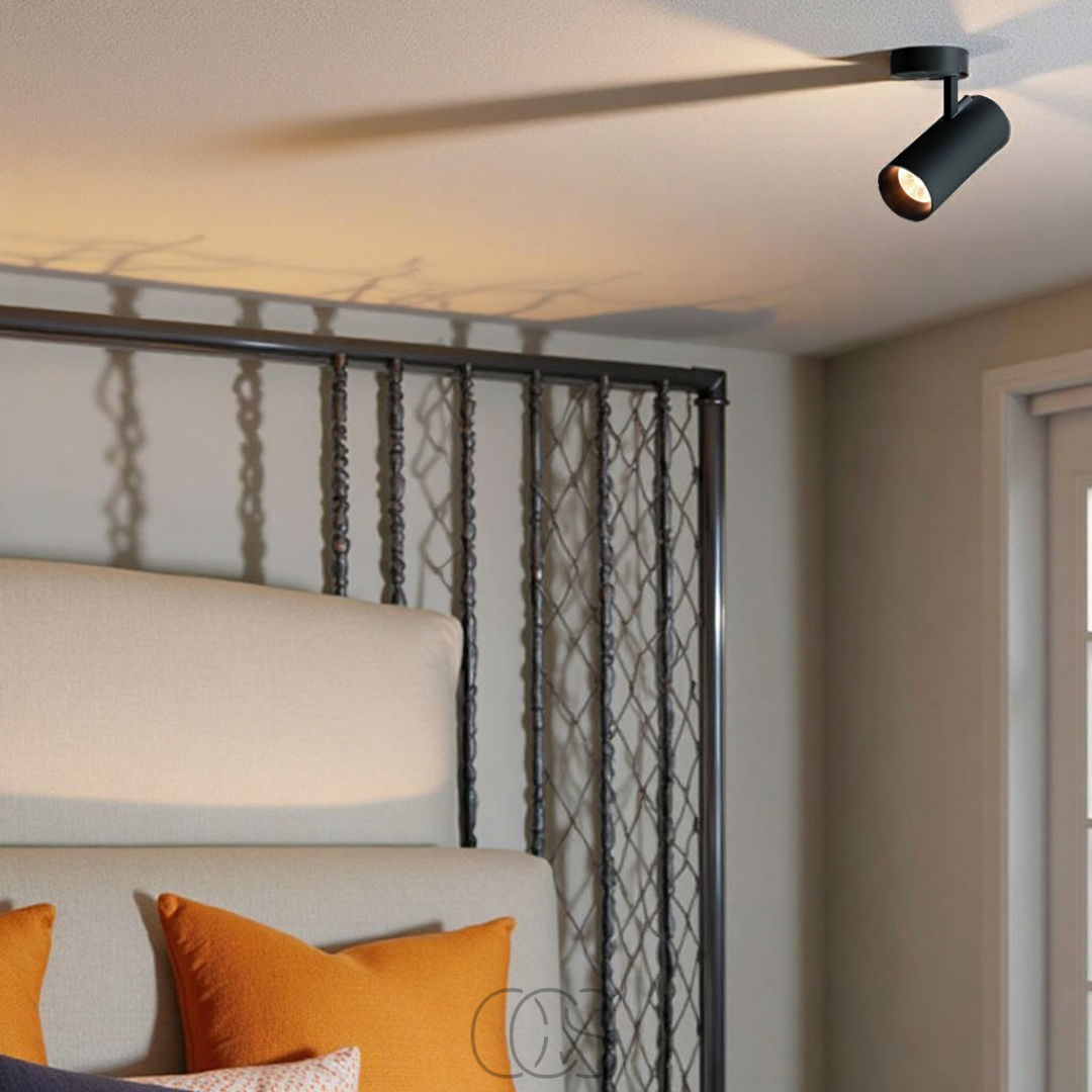 Vellina - LED Ceiling Spot Single - sleek design, focused light