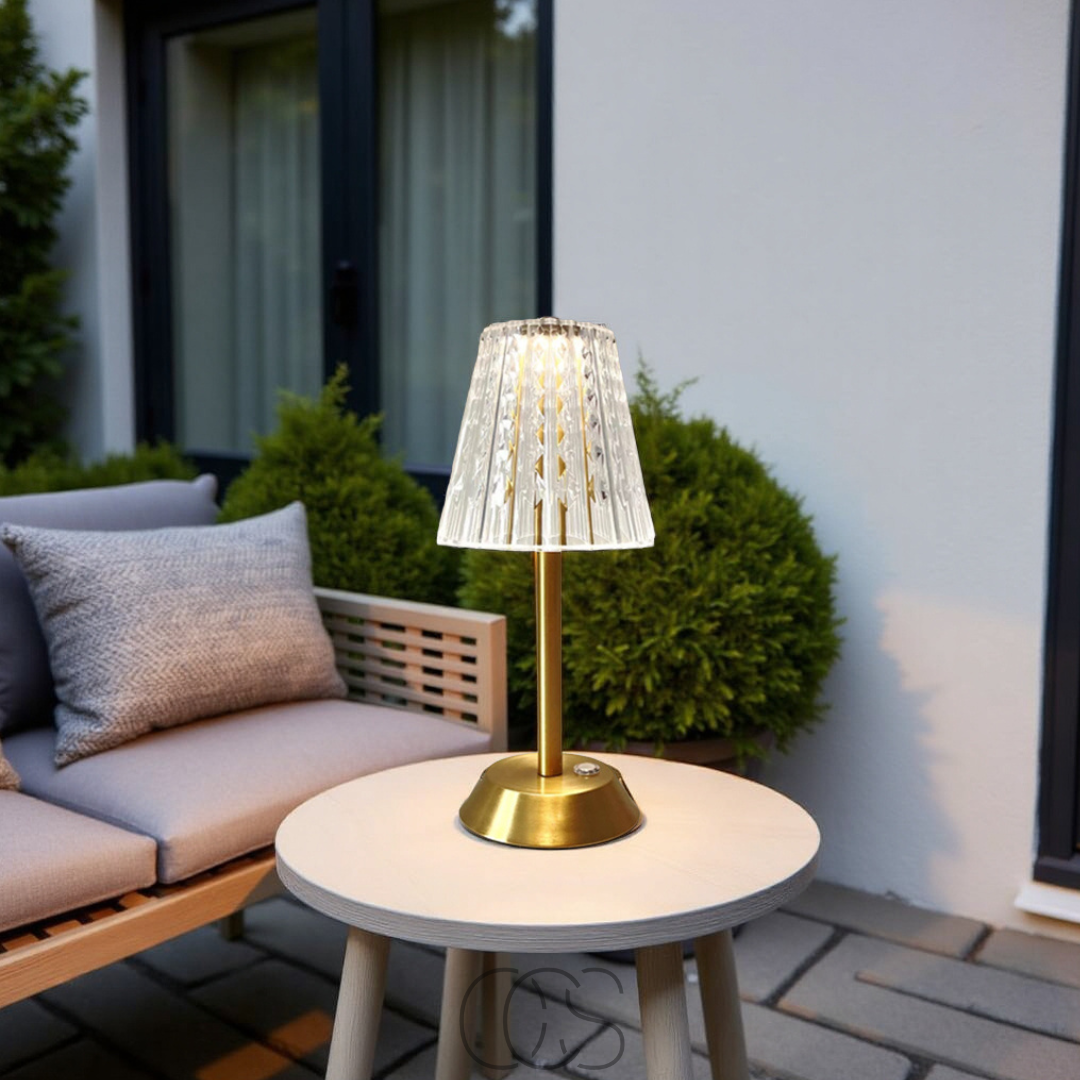 Vellina - LED Crystal Mood Lamp - luxurious light, wherever you want it