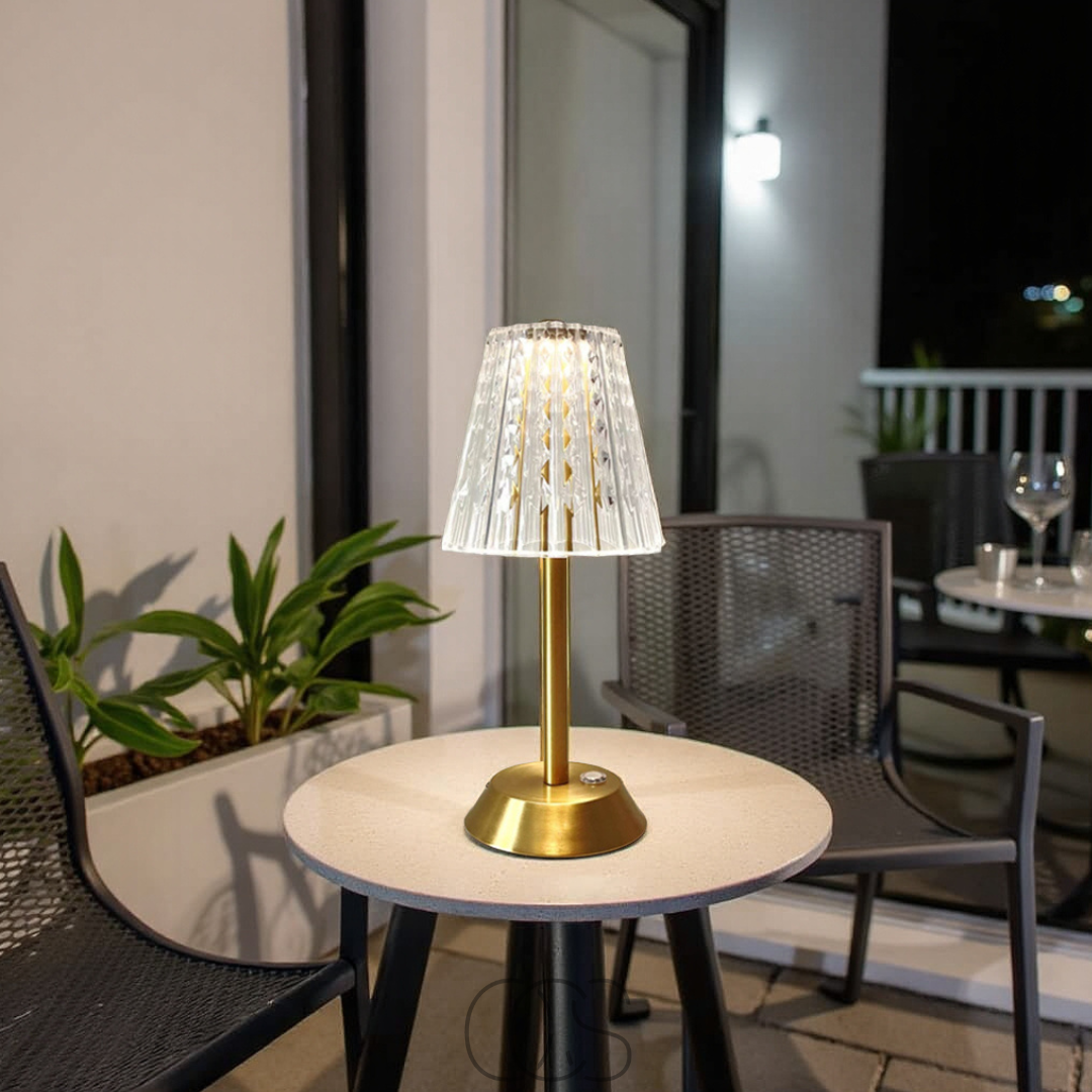 Vellina - LED Crystal Mood Lamp - luxurious light, wherever you want it