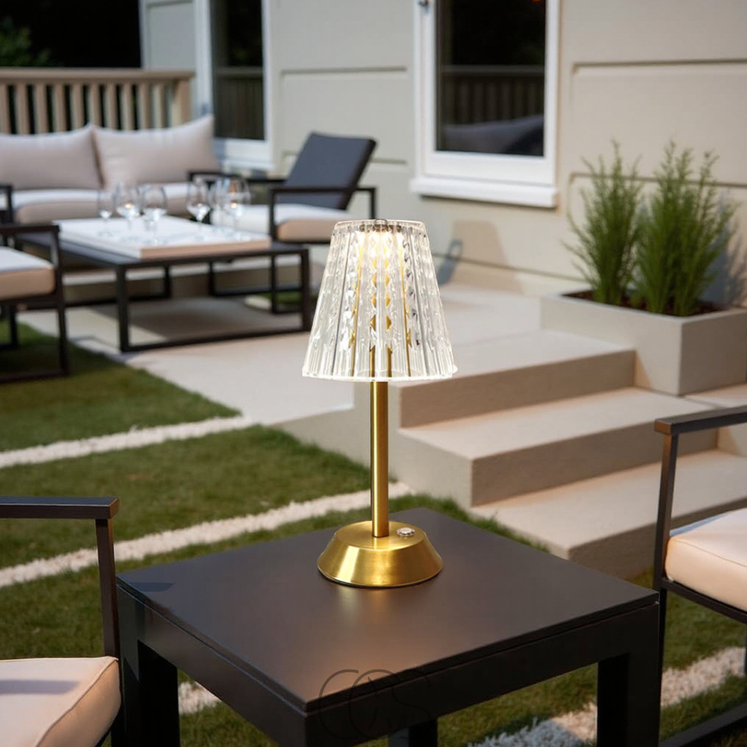 Vellina - LED Crystal Mood Lamp - luxurious light, wherever you want it