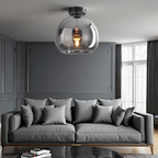 Vellina - LED Glass ceiling lamp - Modern