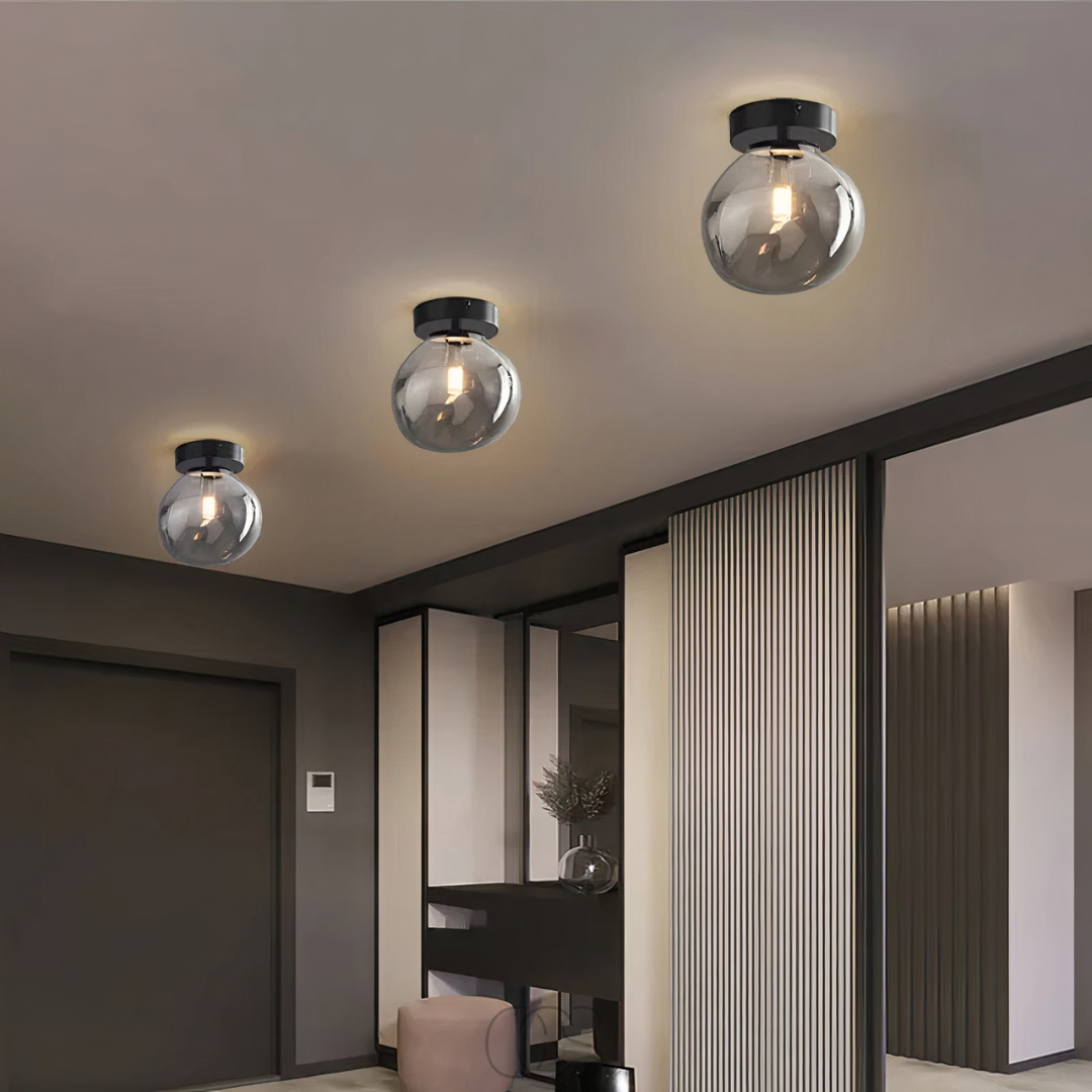 Vellina - LED Glass ceiling lamp - Modern