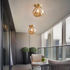 Vellina - LED Glass ceiling lamp - Modern