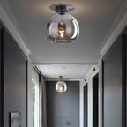 Vellina - LED Glass ceiling lamp - Modern
